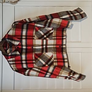 Zara XL  flannel jacket
